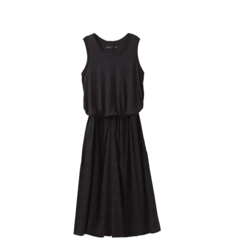 prAna Perry Sleeveless Blouson Midi Dress Women's Size M - Picture 11 of 11